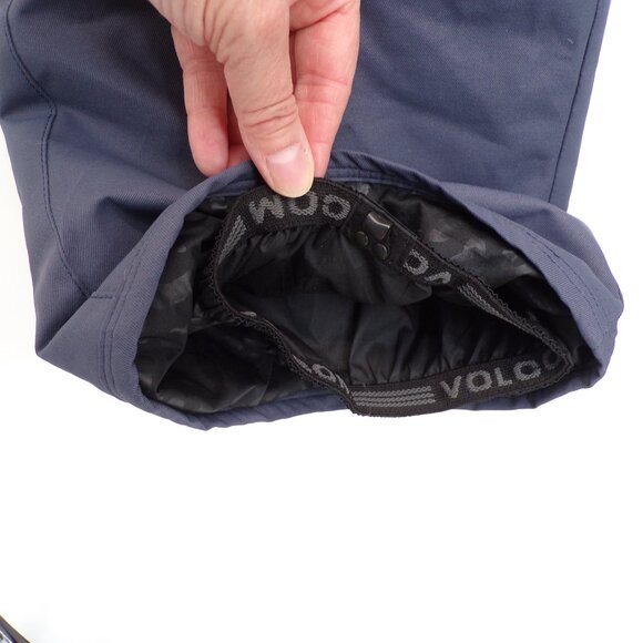 Volcom True To This Snowboarding Ski Pants Men's S Gray 10,000MM Chino Fit - Picture 8 of 10